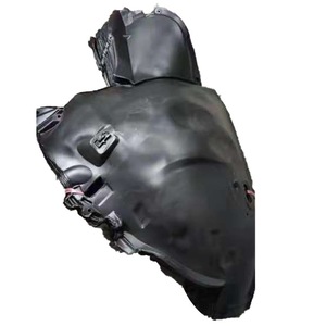 Revestimiento de Guardabarros Delantero para Peugeot 1995-1998, Pieza de Repuesto de Plástico Negro PG66085 - Product Image 1