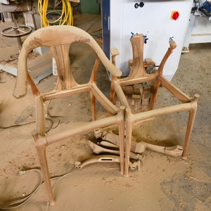 Tour à bois CNC 5 axes à haute rigidité, fraisage, perçage, avec composants de base PLC et puissance de 12 à 16 kW - Product Image 1