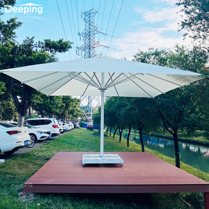 Glamping ô dù ngoài trời kích thước lớn in vườn khổng lồ parasol Professionnel ô lớn với logo - Product Image 3