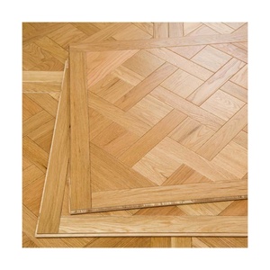 Baldosas de <span class=keywords><strong>parquet</strong></span> de lujo Versalles | Diseño clásico de espiga y Chevron de madera maciza de ingeniería multicapa (600x600x15mm) - Product Image 5