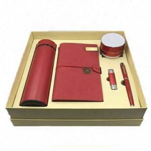 Tazas Térmicas Personalizadas de Alta Calidad para Año Nuevo y Navidad, Juego de Regalo Corporativo de Lujo Dorado para Empresas, Promoción de 5 Unidades - Product Image 2