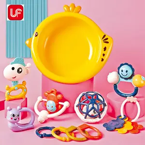 좋은 품질 아기 벨 Pacify 장난감 ABS 소재 아기 Teether Grabing 장난감 아기 딸랑이