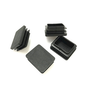 40x50 squareplastic đúc hồ sơ cuối phích cắm, ống vuông ống mũ, nhựa kết thúc mũ cho ống thép - Product Image 4