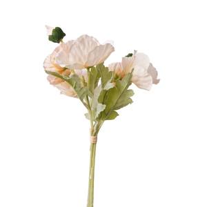 Flor de Amapola Artificial de Tacto Real en Color <span class=keywords><strong>Rosa</strong></span> y Blanco a Precio de Fábrica para Centros de Mesa en el Hogar, Decoración de Bodas - Product Image 6