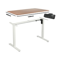Escritorio Ergonómico de Altura Ajustable para Oficina en Casa, Moderno, con Motor Único, Mesa Elevadora Eléctrica Inteligente