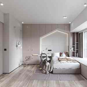 Armoire moderne minimaliste en bois pour enfants, rangement domestique pour chambre, hôtel/salle de sport, école - Vêtements/tiroirs - Product Image 1