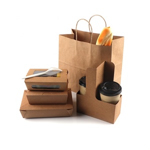 Nhà Máy Giá Tùy Chỉnh Takeaway Container Thực Phẩm Cho Salad Mì Biểu Tượng Tùy Chỉnh Dùng Một Lần Kraft Giấy Hộp Ăn Trưa Với Cửa Sổ - Product Image 6