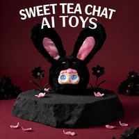 Service OEM Boîte Mystère Jouet en Peluche Courte Interactif Éducatif pour Enfants, en Plastique, Mignon, Dessin Animé, IA, Unisexe