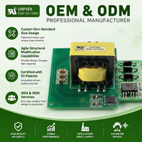 Transformateur large bande haute fréquence EE20, transformateur d'alimentation SMPS personnalisé pour commande industrielle, pilote LED, carte de circuit imprimé