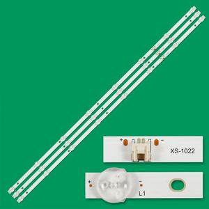 Bandes LED de rétroéclairage pour téléviseur HX-NO.2153 DLED43KJAH 3X8 0006 à utiliser pour Ptv4317iled Téléviseur LED 43 pouces Barre LED 832 mm - Product Image 1
