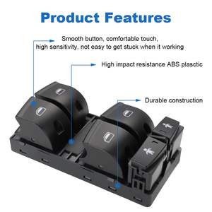 4F0959851G 10-พินไดรเวอร์หลักพลังงานด้านข้างรถสวิทช์หน้าต่างสำหรับรถออดี้ A6 Quattro A6 S6 Q7 2006-2010อัตโนมัติ - Product Image 6