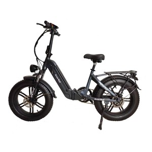 Vélo électrique pliant portable de l'usine 48V 500W batterie intégrée au lithium gros pneu pour les trajets quotidiens - Product Image 4