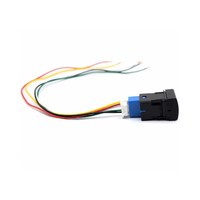 Usine produire 12 V DC Dash bouton poussoir interrupteur lumière LED pour Prado 150 RAV4 Altis 2018 utilisation pour les voitures