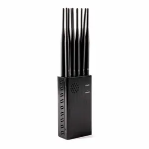 便携式10天线信号中继器2G 3G 4G 5G WIFI GPS 2.4G设备