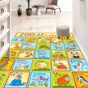 Écologique enfants <span class=keywords><strong>lettre</strong></span> <span class=keywords><strong>tapis</strong></span> doux bébé route <span class=keywords><strong>tapis</strong></span> de jeu enfants dessin animé animaux <span class=keywords><strong>tapis</strong></span> pour chambre - Product Image 6
