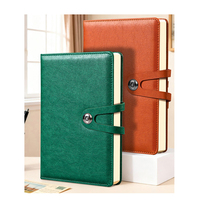Carnet A5 en cuir PU rigide personnalisé avec logo imprimé, bloc-notes de bureau et agenda avec nouvelle boucle design – Vente en gros