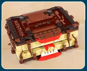 جديد الأعلى مبيعًا 319 قطعة من سلسلة هاري بوتر كتاب الوحوش نماذج مكعبات البناء للألعاب وهدايا الأطفال