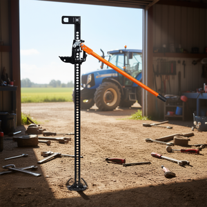 Gato hidráulico de elevación alta de 60 pulgadas para granja, capacidad de 7000 lb, con trinquete, de alta resistencia, para elevación de parachoques de tractor, camión, SUV - Product Image 2