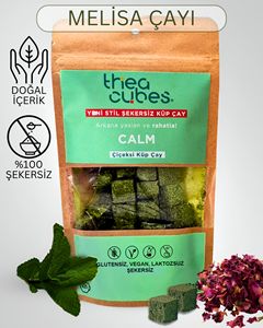 Cubos de té de hierbas orgánicos veganos sin azúcar y sin gluten, manzanilla calmante, bálsamo de limón, mezcla de rosas, caja de salud relajante sin cafeína - Product Image 6
