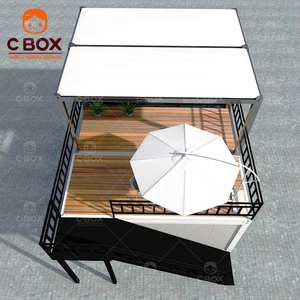 Cbox Construction rapide préfabriquée de bâtiments de luxe en kit à 2 étages, bureaux, villa, restaurant avec balcon, maison conteneur insonorisée - Product Image 5