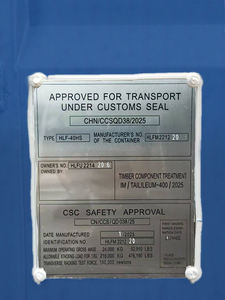 Contenedor de Envío Estándar ISO Nuevo de Fábrica en China, Económico, Personalizado, de 20 Pies, 20ft, 40 Pies, 40HC, de Alta Capacidad, con Apertura Lateral, para Carga General - Product Image 6