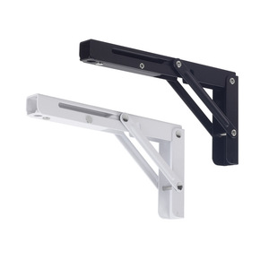 Soporte Plegable Triangular Billy, Estructura de Soporte para Estante de Pared de Acero Inoxidable con Mecanismo de Liberación por Presión - Product Image 3