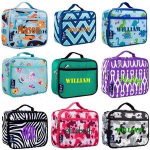 Muestra gratuita de lonchera térmica personalizada para niños, elegante, portátil, colorida, para la escuela. - Product Image 2