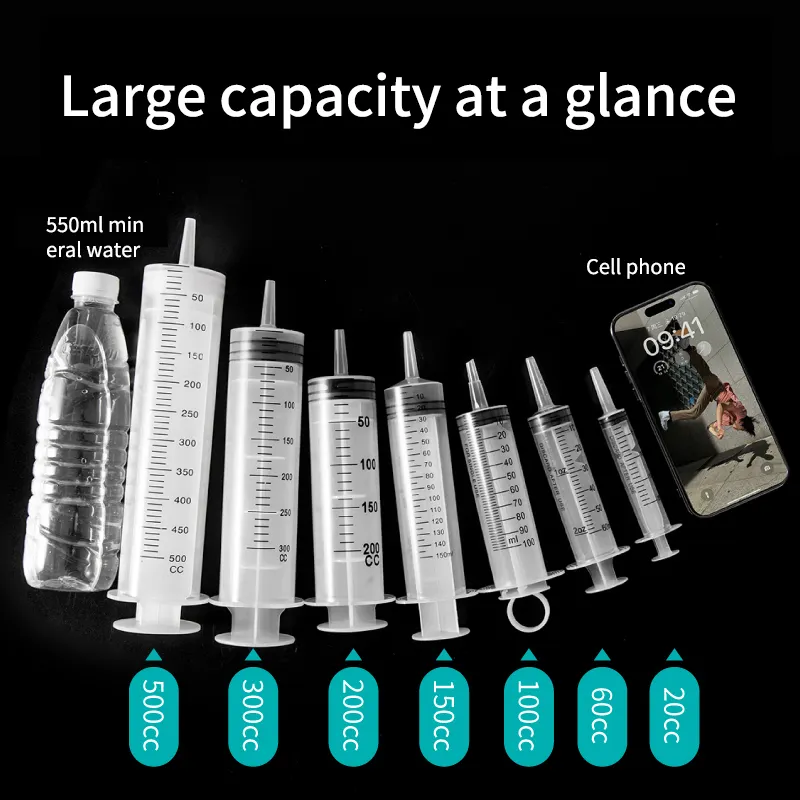 Fabrika kaynağı luer kilit tek kullanımlık plastik veteriner şırıngası 5ml 3ml 10ml