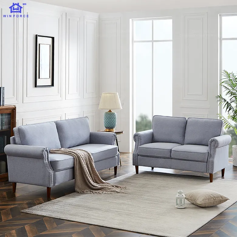 Modern Sofa Set Deluxe Lounge Lazy Relaxing Furniture 3 Seater Living Room Sofas