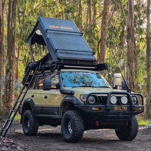 Tente de toit rigide SAN HIMA Slimline légère 73 kg 138 mm avec charge USB, conduit de climatisation et éclairage LED pour SUV, Jeep, 4x4 - Product Image 4