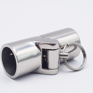 Stainless Steel Marine Connector Pipe 22MM 25MM 32MM For Sunshade Fixed <b>Yacht</b> Hardware - Product Image 2