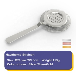 Colador de Acero Inoxidable 304 de Alta Densidad, Estilo Retro Europeo Premium, Herramienta de Barra Duradera para Cócteles, Bodas y Hogar - Product Image 4