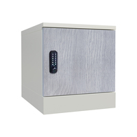 Chef de file Armoire de casiers en métal de luxe assemblée avec serrure à empreintes digitales en option Serrure à mot de passe numérique NFC Serrure à came pour salle de sport
