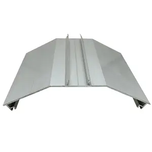 China Waterproof Aluminum Sunproof Gazebo Motorized Movable Outdoor Louver Side Blinds Blade Shutter Roof Pergola System Profile