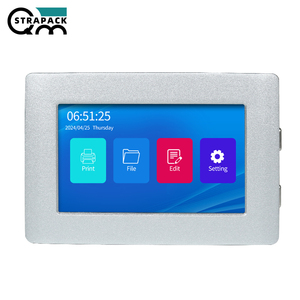 Qmstrapack Tốt Nhất Bán 12.7Mm Tự Động Trực Tuyến Máy In Phun Máy 24 Ngôn Ngữ Trực Tuyến Máy In Phun Thời Hạn Sử Dụng Máy In - Product Image 2