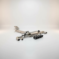 Système d'échappement Catback à soupapes OEM pour Porsche Cayenne 3.0T, échappement en alliage de titane de course, tuyau d'échappement Catback