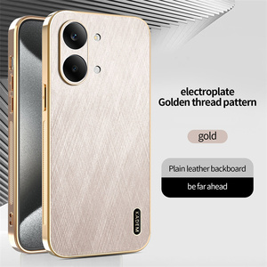 Étui de protection élégant en cuir électroplaqué Lichicase Premium pour vivo S60 T5 Pro IQOO 15T avec protection d'objectif - Product Image 5