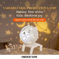 Kawai-Mini lampe LED rotative, jouet projecteur de musique pour chambre de bébé