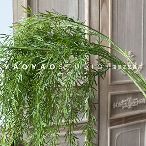 หญ้าเทียมแขวนประดับ พลาสติกสีเขียว สำหรับตกแต่งบ้าน โรงแรม Yh-Cdcc - Product Image 4