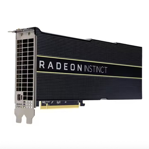 การ์ดจอ Radeon VII รุ่น MI50 32GB 4096bit HBM ระบายความร้อนด้วยพัดลม สำหรับเดสก์ท็อป รองรับ Instinct AI Deep Learning ความเร็วคอร์คล็อก 1746MHz  PCI Express - Product Image 4