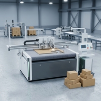 Máquina de Corte Digital con Mesa de Vacío para Cajas de Cartón, Adhesivos, Vinilo y Papel Kraft