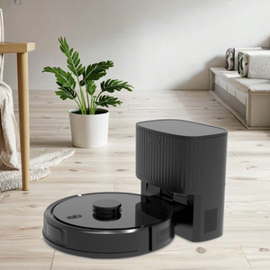 Robot de nettoyage domestique automatique avec aspirateur et serpillière LDS pour le nettoyage humide et sec, idéal pour les hôtels et les garages, technologie LDS Slam - Product Image 1