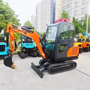 Free shipping swing boom mini excavator mini digger 1 ton mini pelle 3.5 ton 2 ton trailer for sale price 3 ton with CE/ISO