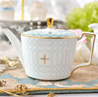 Veweet — service à café et sous-tasses en porcelaine européenne, de luxe, en céramique, vente en gros, 15 pièces