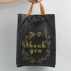 Bolsa de Compras de Polietileno Personalizada con Asas de Bucle, Bolsa de Plástico para Compras con Logotipo Propio, Fabricante - Product Image 1