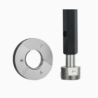 Jauge de filetage de tuyau conique NPT, outil de mesure, jauge Go No Go, jauge annulaire 1/16 1/8 1/4 1/2 3/4 pour moules