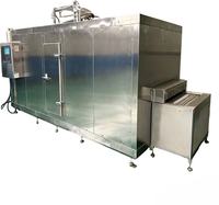 Machine de surgélation rapide de type tunnel, directement de l'usine, machine de surgélation IQF pour volailles et aliments préparés