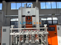 Machine automatique LK-T80 pour la fabrication de barquettes en aluminium pleine taille, ligne de production de contenants alimentaires jetables pour barbecue en extérieur