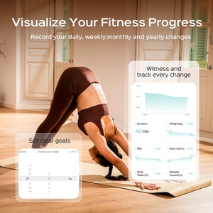 Balance connectée Fitdays hors ligne avec grand écran LED, 20 métriques corporelles, balance numérique jusqu'à 180 kg - Product Image 5