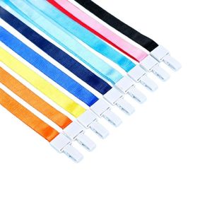 สายคล้องคอแบบกำหนดเองพร้อมโลโก้และสีตามสั่ง ราคาโรงงาน ขนาด 80 85 90 ซม. พร้อมตะขอพลาสติก สำหรับพนักงานและนักเรียน - Product Image 6